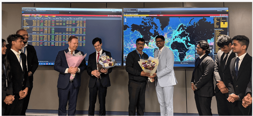 Bloomberg Lab students celebrating their awards and achievements
